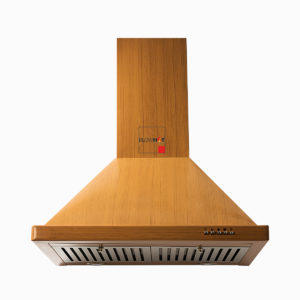 BlowHot EVA B/F WOODEN FINISH 60cm Hood Chimney