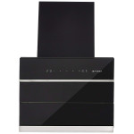 Faber ZENITH FL SC BK 60 60 cm 1350 m³/HR Angular Kitchen Chimney (HOOD, Filterless Technology, Touch Control, Black)