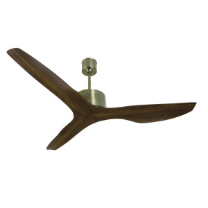 Breezalit Stevia BLDC Antique Brass Walnut 52" 1320mm Ceiling Fan