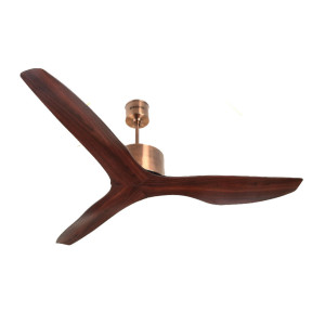 Breezalit Stevia Antique Copper Rosewood 52" 1320mm Ceiling Fan