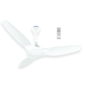 Crompton ENSO Silent Pro Remote Control All White BLDC Silent 50" Ceiling Fan