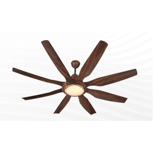 Kuhl Galaxis G8 - 8 Blade 1740mm Teak IOT BLDC Ceiling Fan 