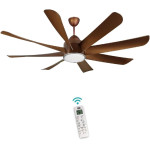 Kuhl Platin D8 - 8 Blade 1500mm Brown IOT BLDC Ceiling Fan 