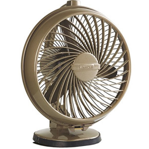 Luminous Buddy Olive Champagne 3 Blade 230mm Table Fan