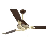 Luminous Jaipur Mahal Tan Brown 3 Blade 48" 1200mm Ceiling Fan