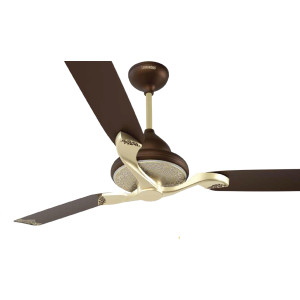 Luminous Jaipur Mahal Tan Brown 3 Blade 48" 1200mm Ceiling Fan