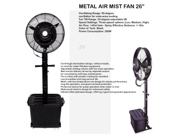 Mist Fans Suppliers, Mist Fans Bangalore, Wholesaler Mist Fans Bangalore, Best Mist Fans Bangalore,  Misting Fans for Restaurants, Misting wall and pedestal fans, Nozzle Mist Fans