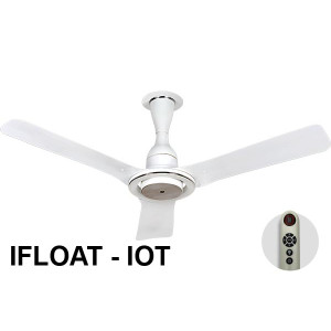 Orient I Float IOT & Remote BLDC 48" White Ceiling Fan