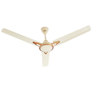 USHA Racer Chrome Rich Ivory 48" Ceiling Fan