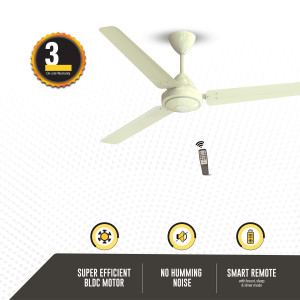 Atomberg Efficio 48" 1200mm Ivory Ceiling Fan