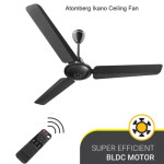 Atomberg Ikano 48" 1200mm Gloss Black Ceiling Fan