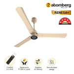 Atomberg Renesa + 48" 1200mm Metallic Gold Ceiling Fan