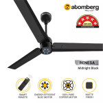 Atomberg Renesa 48" 1200mm Midnight Black Ceiling Fan