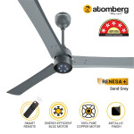 Atomberg Renesa + 48" 1200mm Sand Grey Ceiling Fan