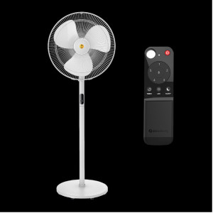 Atomberg Renesa w/o swing White 16" 400mm Pedestal Fan