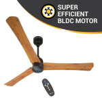 Atomberg Renesa + 48" 1200mm Golden Oakwood Ceiling Fan