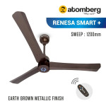 Atomberg Renesa Smart + 48" 1200mm Earth Brown Ceiling Fan