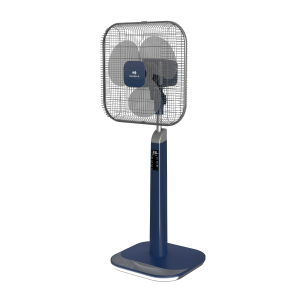 Havells Aindrila Dark Blue Grey 16" 400mm With Touch pad and Remote Pedestal Fan 