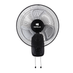 Havells Girik Black 16" 400mm Wall Fan