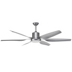 Metal Air Montario Steel Grey 66" Luxury Desginer Ceiling Fan