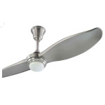 USHA Aerolux Aphrodite BLDC 52" Pristine Silver ABS Ceiling Fan