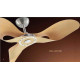 USHA Aerolux Ballerine BLDC 50" Wood Chip Ceiling Fan