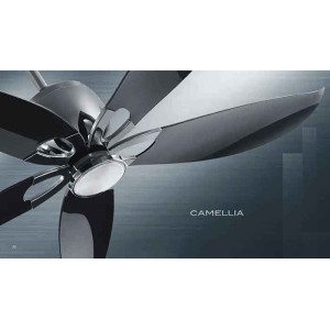 USHA Aerolux Camellia BLDC 56" Pristine Black Ceiling Fan