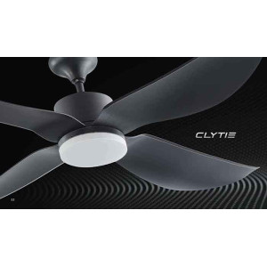 USHA Aerolux Clytie BLDC 52" Pristine Grey Quad ABS Ceiling Fan