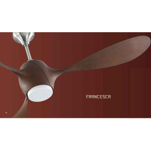 USHA Aerolux Francesca BLDC 56" Pristine Distressed KOA Finish ABS Ceiling Fan