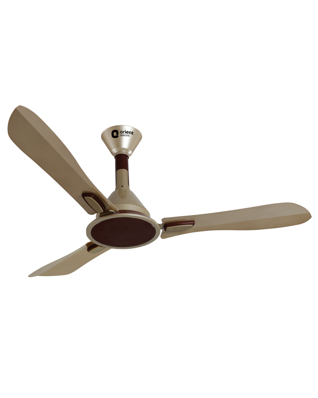 Orient Areta Decorative Ceiling Fan 48" Golden Beige