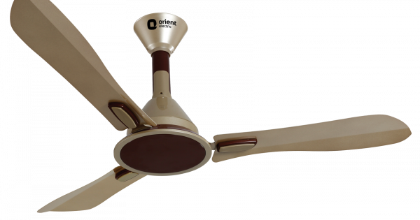 Orient Areta Decorative Ceiling Fan 48" Golden Beige