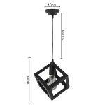 Hanging Cube Extraordinary Ceiling Light Fitting