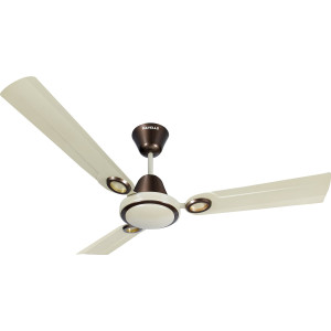 Havells Joy Pearl Ivory Brown Ceiling Fan 48" 1200mm 