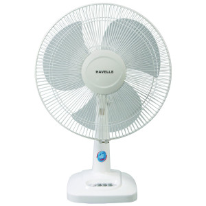 Havells Velocity Neo 400mm 55-Watt Table Fan (Grey) 