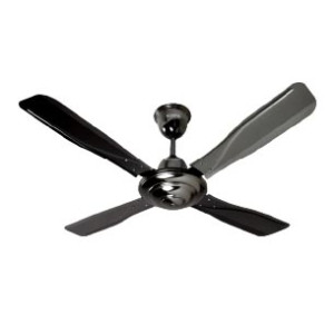 Surya Ventura 48" Antique Black Nickel Ceiling Fan