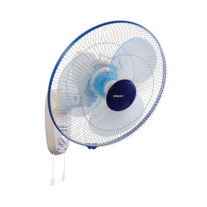 Orient Wall 44 16" 400 mm Wall Fan Azure Blue White